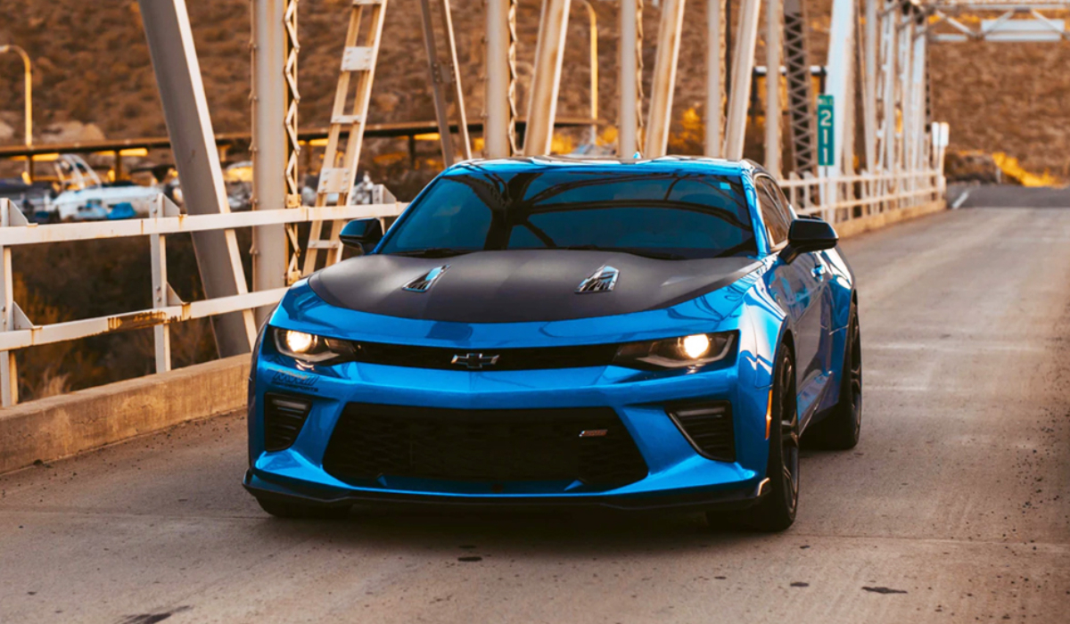 Chevrolet Camaro 2-door convertible blue